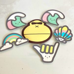 Sun Bum sticker pack! 🐚☀️